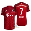 Maglia ufficiale FC Bayern Monaco Serge Gnabry 7 Casa 2021-22 per Uomo